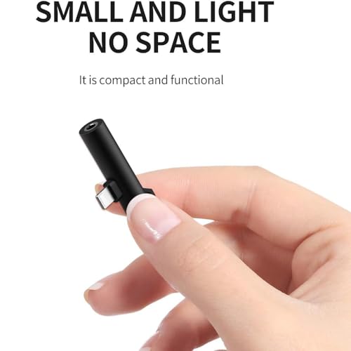 Image of Conversion Plug 3.5mm Adapter to Headphone Charge 2 in 1 Adapter (Black)