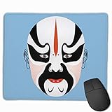 Smooth Mouse Pad Opern Gesichts Make-up Mobile Gaming Mousepad Arbeit Mouse Pad Office Pad