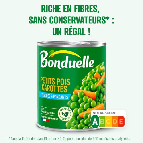 BONDUELLE Petits Pois et Carottes au Naturel - vue 5