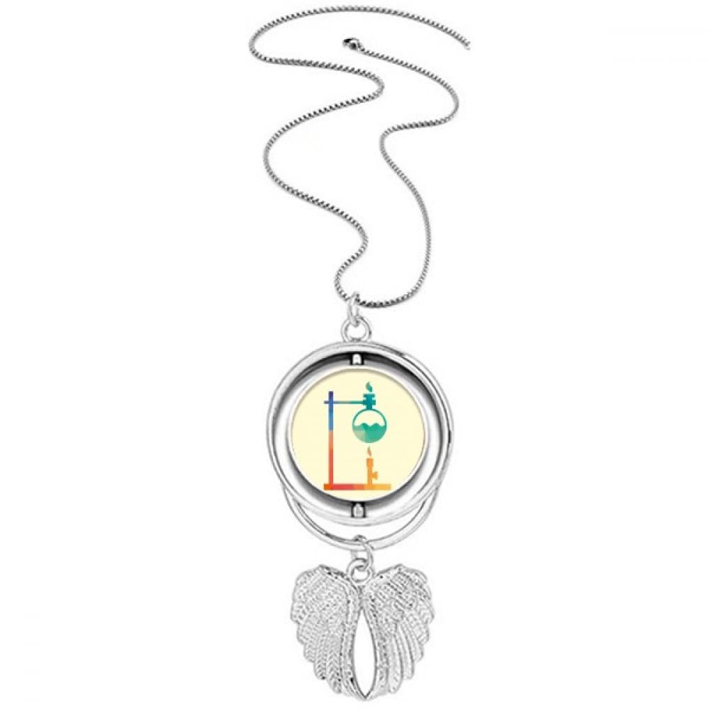 Pendentif rond chauffant avec ailes d'ange diffuseur de douce chaleur