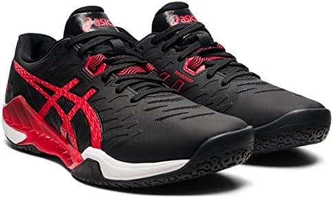 ASICS Sapatos de handebol Blast FlyteFoam 2, Preto/Vermelho el