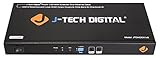 J-Tech Digital JTDHDEX1x8 ProAV Premium Quality 1X8 HDMI Extender/HDMI Amplifier/HDMI Splitter Over Ethernet Cable
