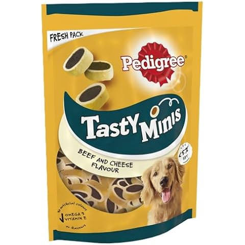 Pedigree Tasty Minis Cheesy Nibbles Treats Cover