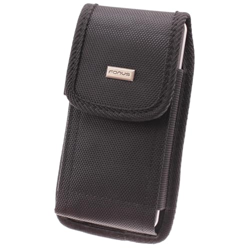 Case Belt Clip Rugged Holster Compatible with Motorola Moto G Power 5G (2024,2023,2022,2021,2020), Canvas Cover Pouch Carry Protective