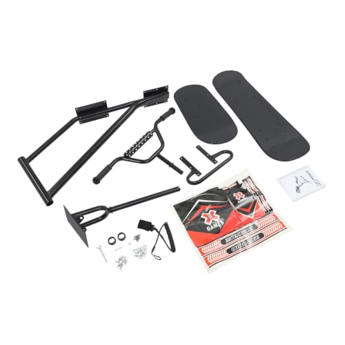 HUASSION Dual-Ski Snow Scooter Sled