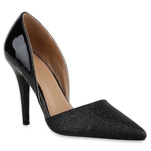 stiefelparadies Damen Spitze Pumps Stiletto High Heels Hochzeit Braut Abiball Abend Nieten Slingpumps Lack Damen Schuhe 129725 Schwarz Lack 36 Flandell stiefelparadies Damen Spitze Pumps Stiletto High Heels Hochzeit Braut Abiball Abend Nieten Slingpumps Lack Damen Schuhe 129725 Schwarz Lack 36 Flandell