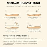 FUKUMARU Maniok Katzenstreu 10.8 kg – Starke Klumpenbildung, Staubfrei, Antihaft-Boden, 24/7 Geruchskontrolle mit pflanzlichen Zutaten