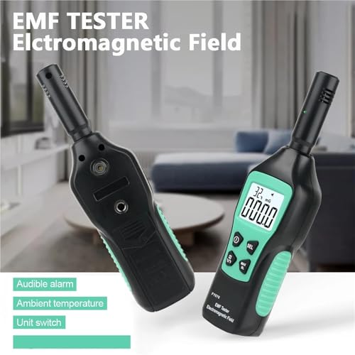 Detector de Radiación EMF Digital con Pantalla LCD miniatura 2