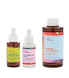 Good Molecules Face Serum Set! Includes Discoloration Correcting Serum, Niacinamide Brightening Toner And Hyaluronic Acid Serum! Improves The Appearance Of Dark Spots, Brighten And Hydrate Your Skin!, 3 Piece Set