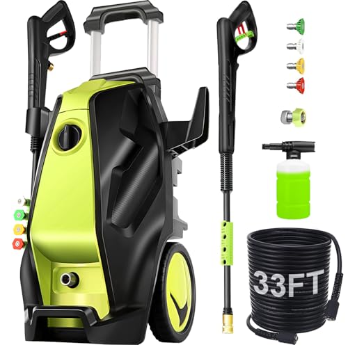 commowner 5000PSI Electric Pressure Washer with 33FT Hose 4.0GPM Power
