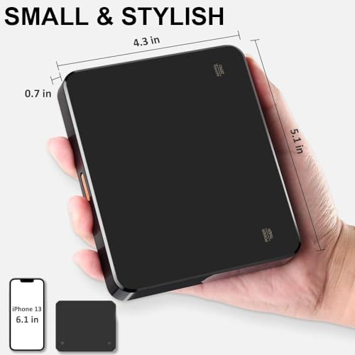 OBEST Mini Rechargeable Coffee Scale with Timer