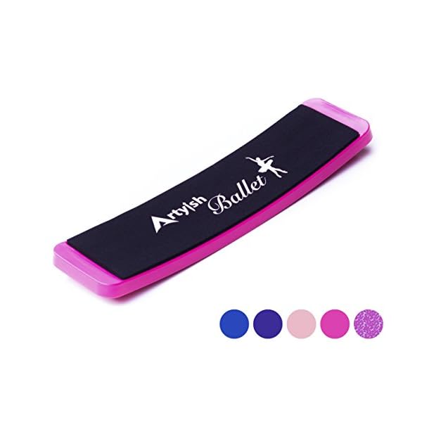 Artyish-Turning-Board-for-Dance-Figure-Skating-Premium-Gift-Box-Carrying-Bag-Included-Ballet-Pirouettes-Spin-Board-for-Dancers-Improve-Your-Balance-Turns-Perfect-Training-Tool-Great-Gift Artyish Turning Board for Dance & Figure Skating. Premium Gift Box & Carrying Bag included. Ballet, Pirouettes Spin Board for Dancers, Improve Your Balance & Turns, Perfect Training Tool, Great Gift