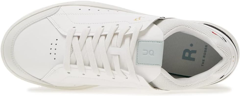 On Mens The Roger Centre Court Synthetic Leather White Surf Trainers 7.5 US - Image 4