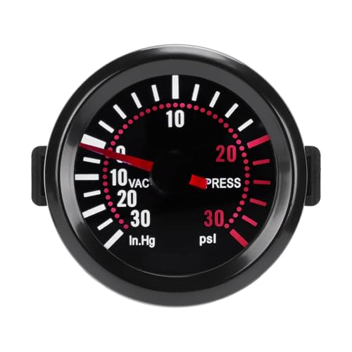 [Alta sensibilità e risposta rapida] Progettato per la precisione, questo misuratore boost offre elevata sensibilità e tempi di risposta rapidi, consentendo un accurato monitoraggio della pressione in tempo reale.la sua interfaccia user-friendly rende il funzionamento semplice e intuitivo.