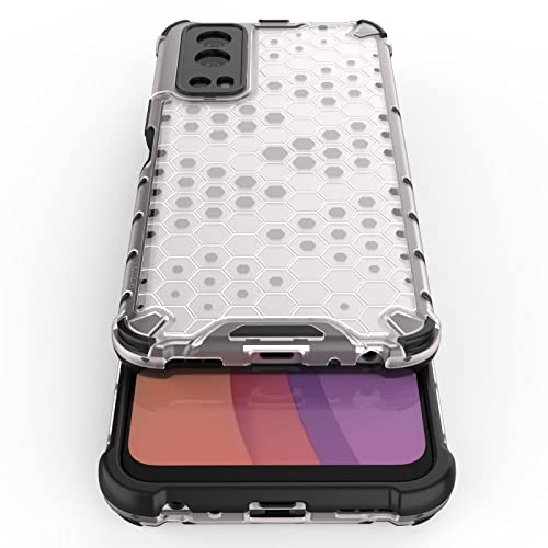 Image of Glasgow Back Case Cover Designed for IQOO Z3 5G - Transparent