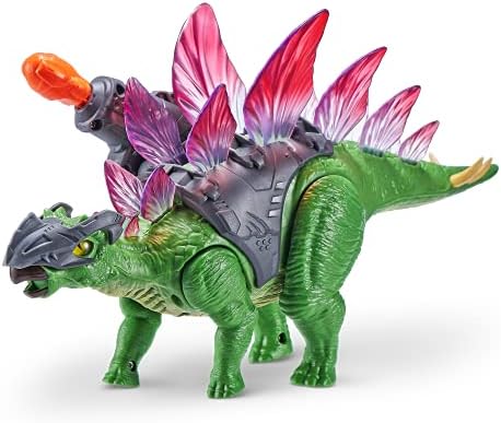 Robo Alive ZURU Dino Wars-Series 1 Stegasaurus, Multi (7131-S001)