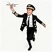 Davsolly Kids Pilot Uniform Boys Airline Captain Costume for Halloween Cosplay Birthday Party Gifts