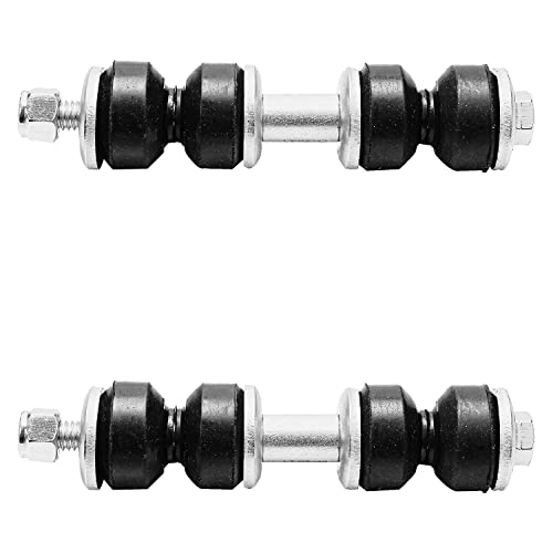 Image of Detroit Axle - 8pc Front Suspension Kit for 2002-2007 Buick Rendezvous, 2001-2005 Pontiac Aztek, 2 Ready Struts 2 Sway Bars 2 Outer Tie Rods 2 Lower Ball Joints 2003 2004 Replacement