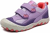 Mishansha Niños Zapatillas de Deporte Exteriores Niña Zapatillas de Senderismo Antideslizante Zapatillas de Running Durable Trekking Zapatos Entretenimiento Morado 38