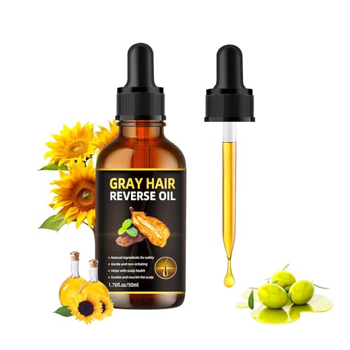 Jiaoming Natural Gray Hair Reverse Serum Oil, Usman Grass
