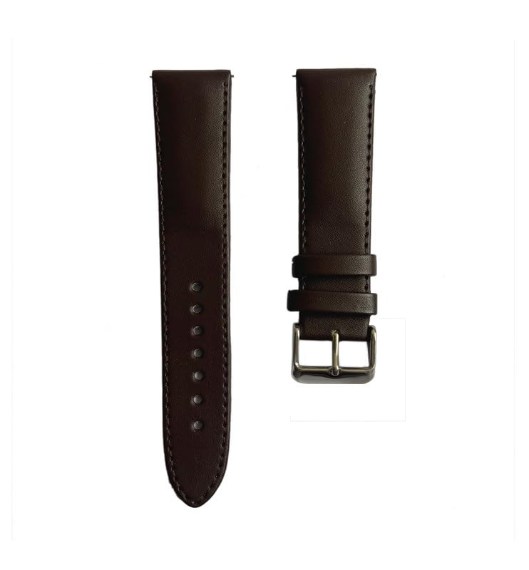 Image of Smart Watch Strap Compatible with Boat Lunar Connect Ace Smart Watch - Synthetic Leather Strap