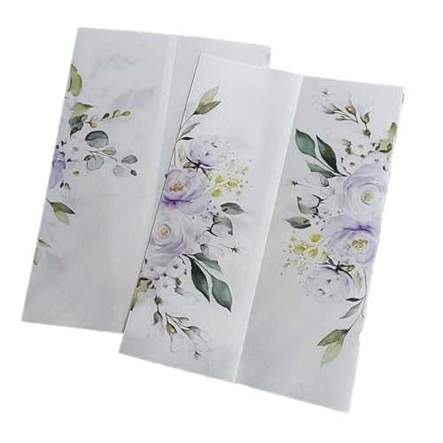 Couvertures de cartes d'invitation mariage en vélin premium pour papeterie de luxe