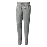 70% Baumwolle adidas Damen Sport ID Tapered Hose, Grau, XL