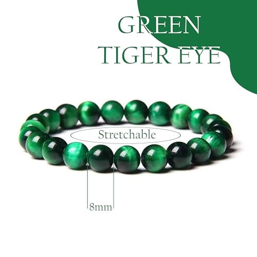 Image of Certified Crystal Bracelet | 8mm Beads | Stretchable Healing Bracelet | Bracelets for Men and Women |