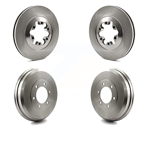 Front Rear Disc Brake Rotors Drums Kit For 2009-2012 Chevrolet Colorado GMC Canyon K8-102031