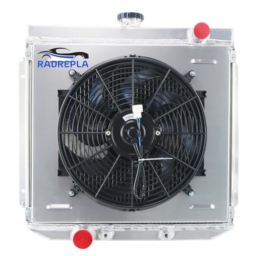 RADREPLA 3 Row Aluminum Radiator for 1969-1972 Ford