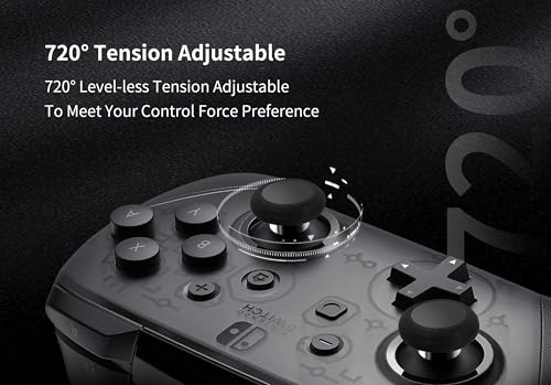 Image of GuliKit 720 Adjustable Tension TMR Magnetic Joystick Replacement Kit