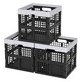 Doryh 18L Collapsible Milk Crates (3 Pack)