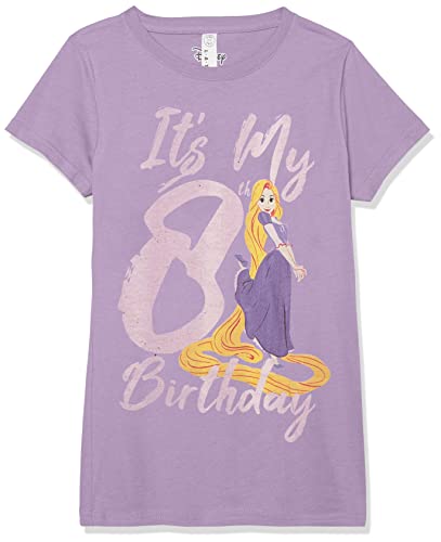 Disney Girl's Rapunzel 8th Birthday T-Shirt