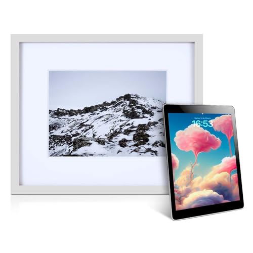 iFrame iPad Frame | Turn Your iPad Into A Beautiful Interactive Digital Picture Frame | Perfect At Home Or Work | Includes Table Stand and Wall Mount for All 9.7 iPads-Black | Turn Your iPad  product thumbnail 10