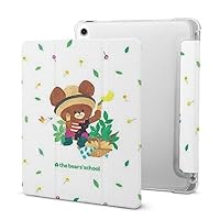 Apple iPad Air2 LINEクマデザインケース付き 可愛い くまさん ipadケース 第10/9/8/7世代 シリコン ipad air