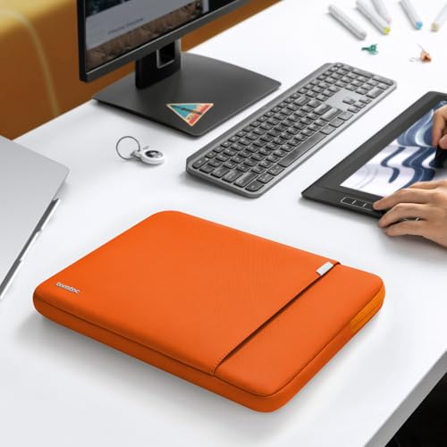 Image of tomtoc 360 Protective Laptop Sleeve for 13-inch New MacBook Air M5 /A3449 (2026) M4 /A3240, M3 /A3113, M2 /A2681, M1 /A2337, Water-Resistant Computer Case Bag Fits 13 inch MacBook Neo A18 & MacBook Pro M2 /M1
