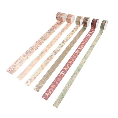 Ruban adhésif décoratif washi tape pour DIY et journalisation lot de 24 rouleaux créatifs