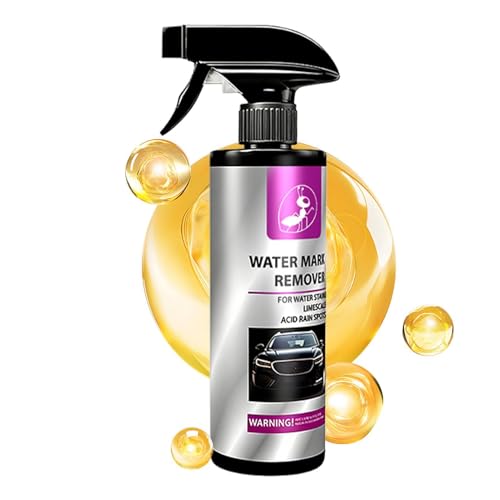 Détachant pour traces d'eau sur voiture,Éliminateur de Traces de Liquide sans Risque pour la Peinture | Élimination Instantanée des Traces d'Eau,Pour Vitres, Peinture Auto, SUV, Sedan, Garage, Atelier