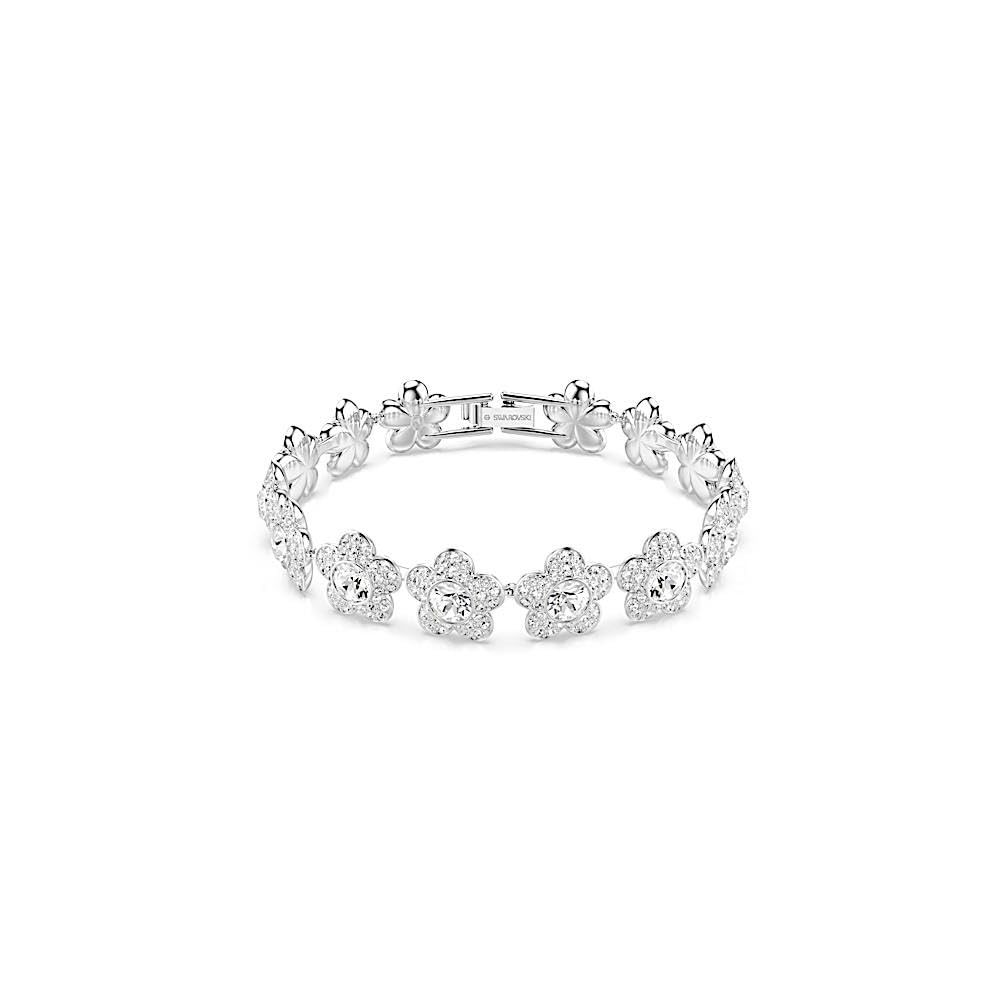 Swarovski 5749182 x Ariana Grande Flower Round-Cut Rhodium- Jewellery