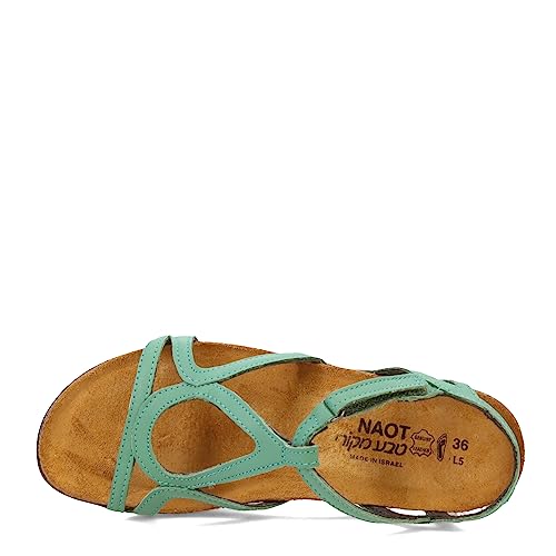 Image of NAOT Footwear Women's Dorith Sandal with Cork Footbed and Arch Support Footbed - Adjustable Sandal With Backstrap - Comfort and Support - Lightweight and Perfect for Travel - Narrow to Medium Fit