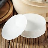 Opatiny Dampfgarer Papier Rund Antihaft Pergament für Knödel Brot Brötchen Kuchen 9 cm 500 Stück