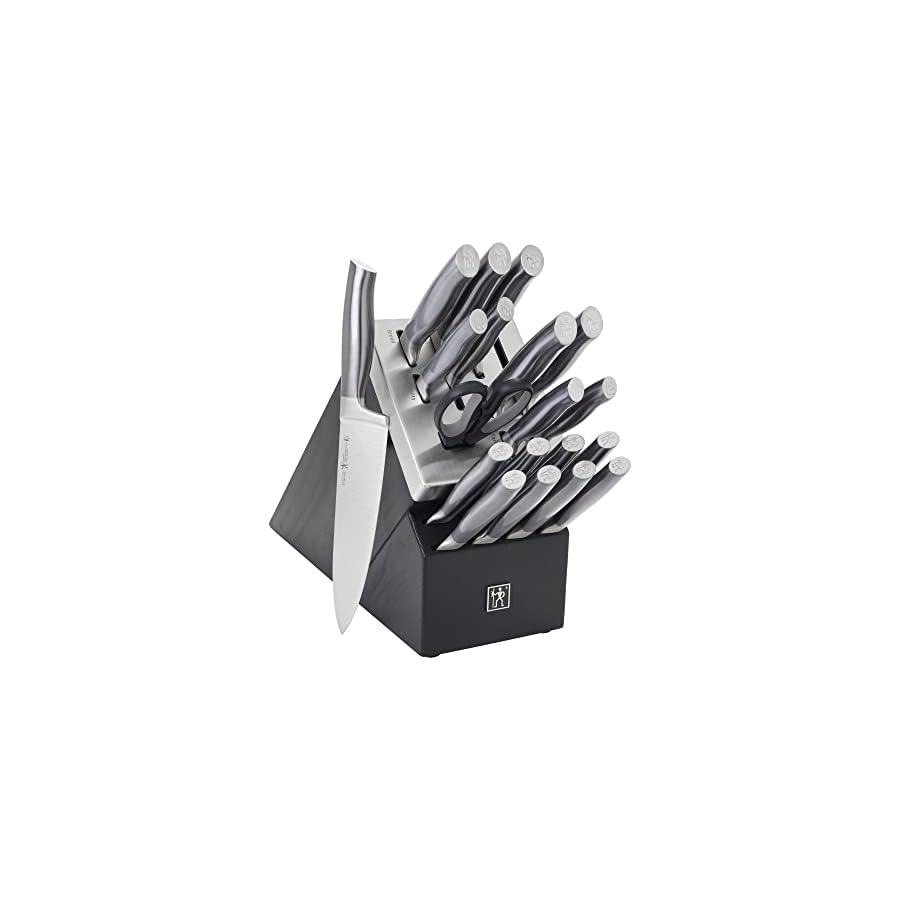HENCKELS-Graphite-20-pc-Self-Sharpening-Knife-Set-with-Block-Chef-Knife-Paring-Knife-Utility-Knife-Bread-Knife-Steak-Knife-Black-Stainless-Steel HENCKELS Graphite 20-pc Self-Sharpening Knife Set with Block, Chef Knife, Paring Knife, Utility Knife, Bread Knife, Steak Knife, Black, Stainless Steel