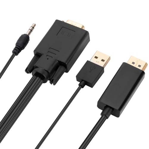 Cable VGA Macho a Macho 1080P conector premium para monitor y proyector 4