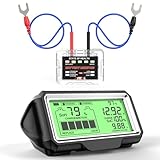 🔋【12V Blei-Säure-Batterie-Monitor】➤ANCEL BM200 Pro ist ein 12V Blei-Säure-Batterie-Tester, der aus einer drahtlosen Host-Einheit und einem drahtlosen Monitor besteht. Es zeigt in Echtzeit die Batteriespannung, den Ladezustand, die Temperatur und den Gesundheitszustand an und erkennt automatisch das Start- und Ladesystem des Fahrzeugs.