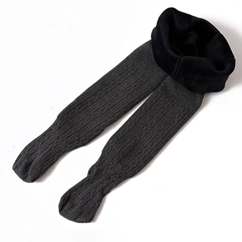 Girls Solid Color Warm Pantyhose Stretchy Basic Full Length Thick Leggings Comfy Soft Socks Shiny Tight Pants3