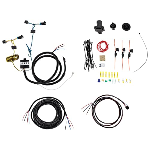 Tekonsha 22131 Tow Harness, 7-Way Complete Kit Compatible with Select 2003-2022 GM Express & Savana Vans