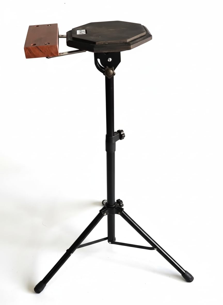 caja Sorda NPdrums individual como pad de estudio en 8" palillera y soporte al suelo