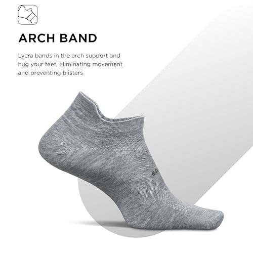 Image of Feetures High Performance Ultra Light Ankle Sock - No Show Socks for Women & Men with Heel Tab