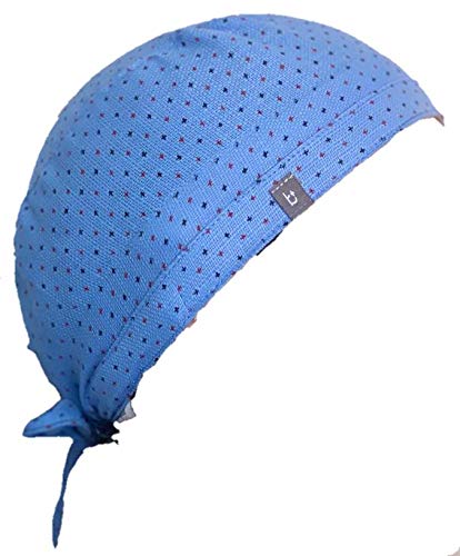 FEBRIS Dotted Scrub Caps (Blue)