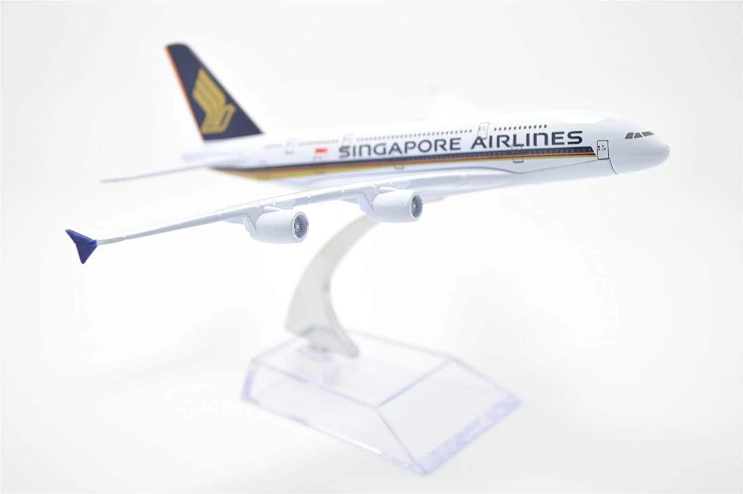 eS³kube Metal Diecast Aeroplane Scale Model, Size -16 cm -1pc - for Display ONLY (Singapore Airlines) 1